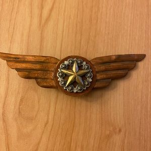 ⭐️Steampunk/cosplay aviator badge pin⭐️